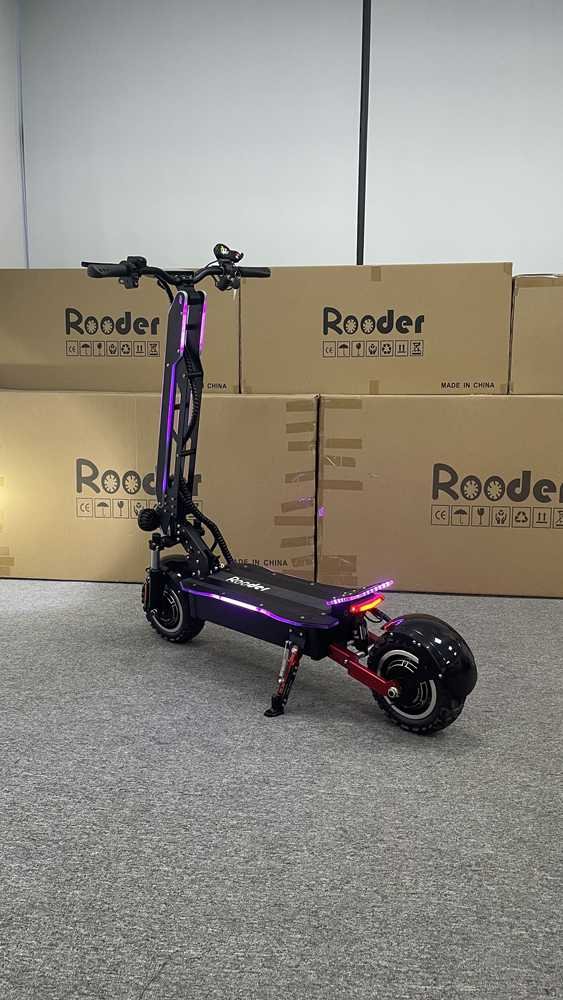 blue electric scooter OEM