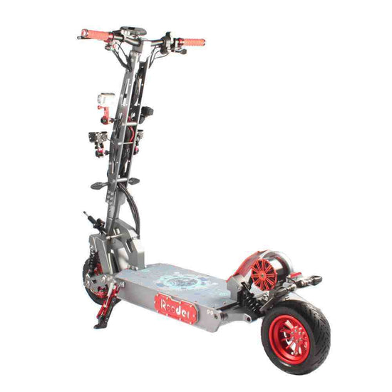 latest electric scooter Rooder xs09 10000w belt motor 110km/h 72v 40ah lithium battery for sale