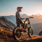 110KM Long Range Off Road Electric Bike 60V 30A 45-65km/h for Sale