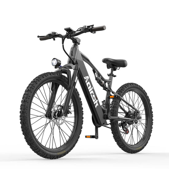 Electric Mountain Bike for Adults Full Suspension NFC Lock 100KM Range