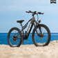 Electric Mountain Bike for Adults Full Suspension NFC Lock 100KM Range