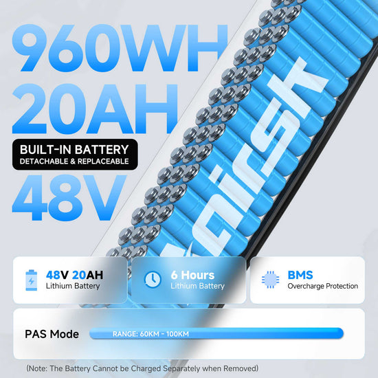 Electric Mountain Bike for Adults Full Suspension NFC Lock 100KM Range