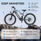 Electric Mountain Bike for Adults Full Suspension NFC Lock 100KM Range