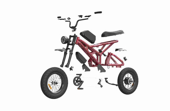 Lightweight Foldable Electric Bike OEM