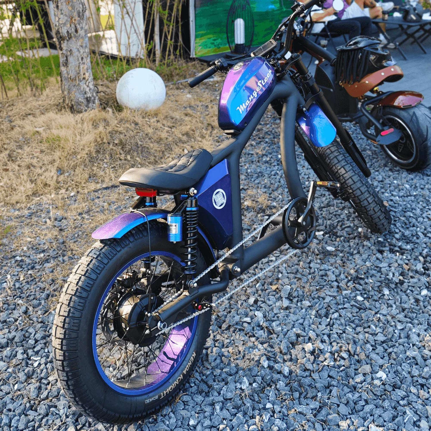 Mangosteen FT02 Electric Bike With Fat Tire 25kmh CE EU for Sale 11