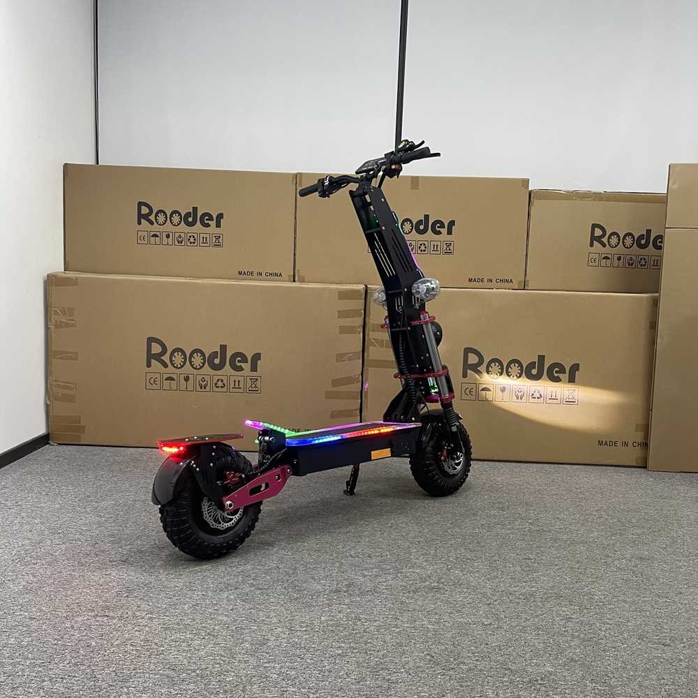 Purple Electric Scooter For Adults OEM