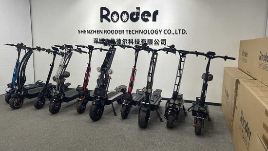 Red Electric Scooter Adult OEM