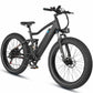 Rooder MX1 26" Electric Mountain Bike - black color