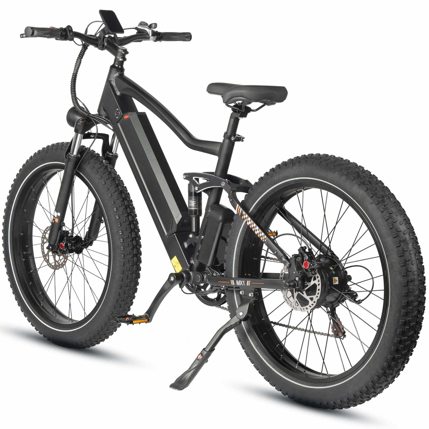 Rooder MX1 26" Electric Mountain Bike -  full suspension