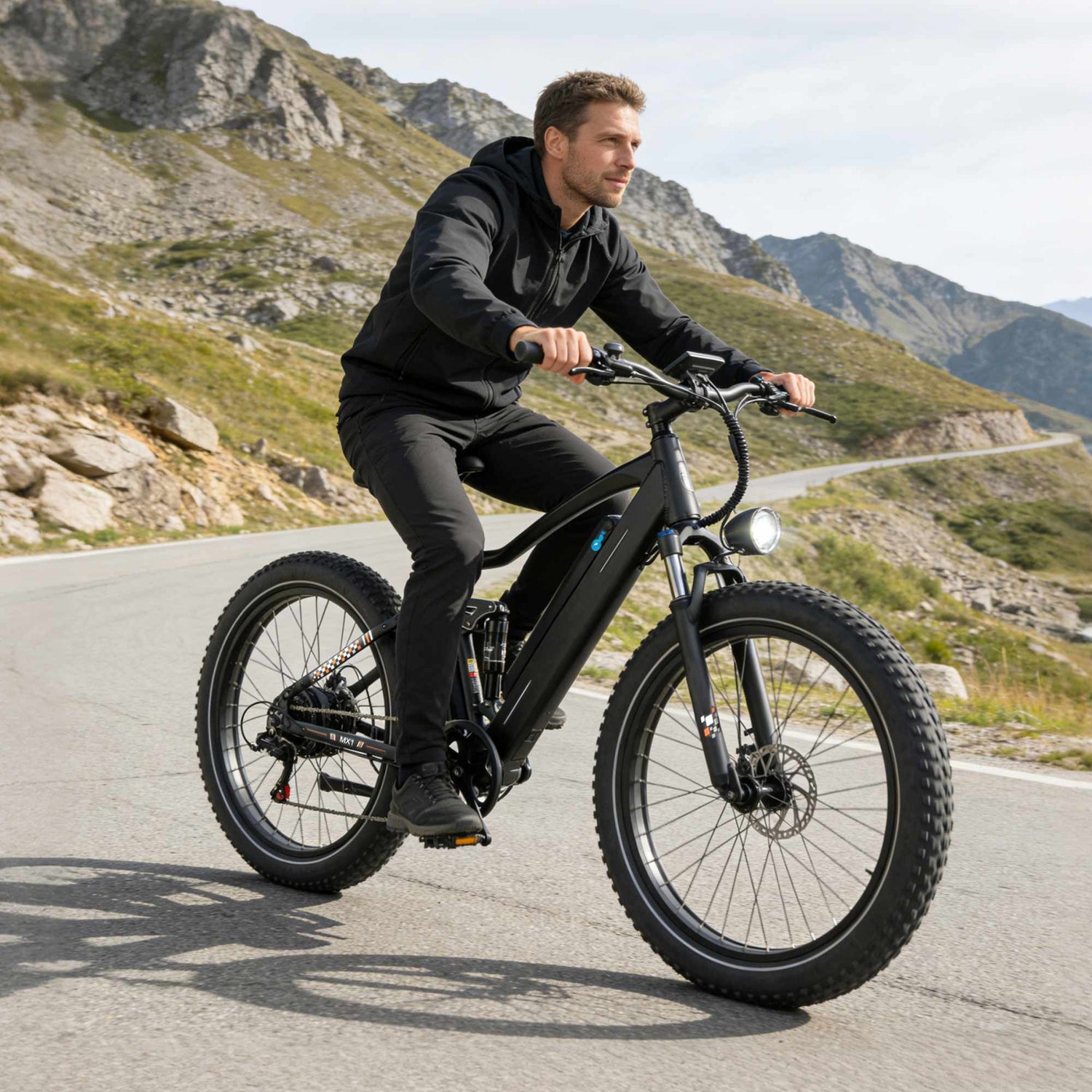 Rooder MX1 26 Electric Mountain Bike 48V 250W 25KMH CE GERMANY - for men