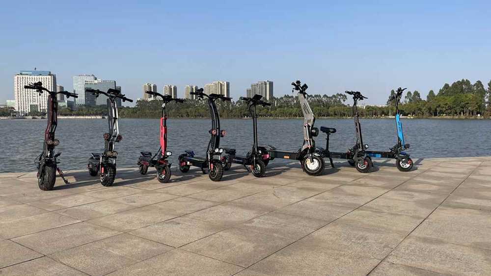 Three Wheel Folding Electric Scooter OEM