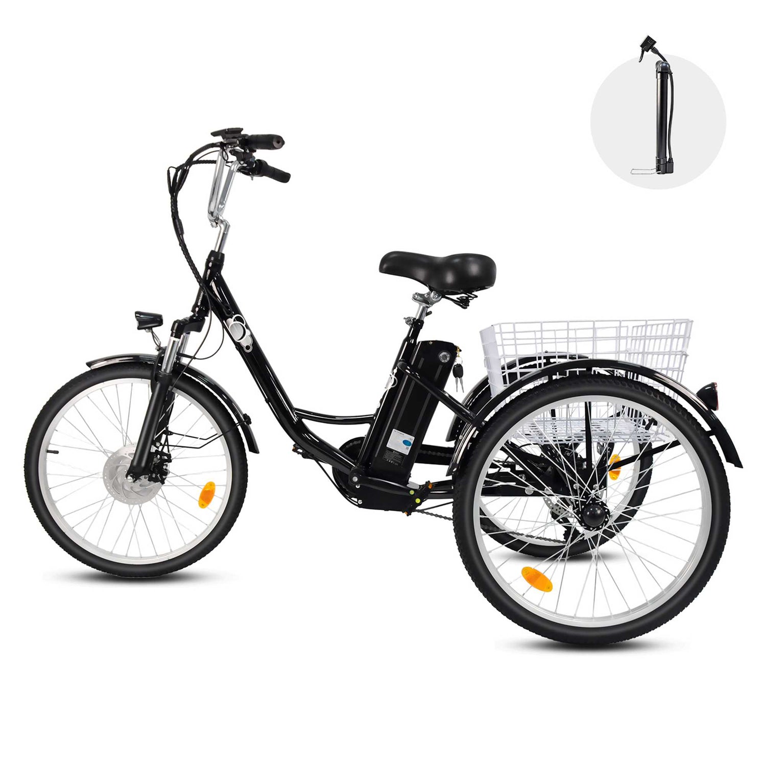 3 wheel electric bicycles for sale Tricycle Cargo Ebike 3 Wheel Electric City Bike 36V 15A for Sale