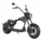 china roller moped elektro scooter Rooder m1 e chopper matte green 1