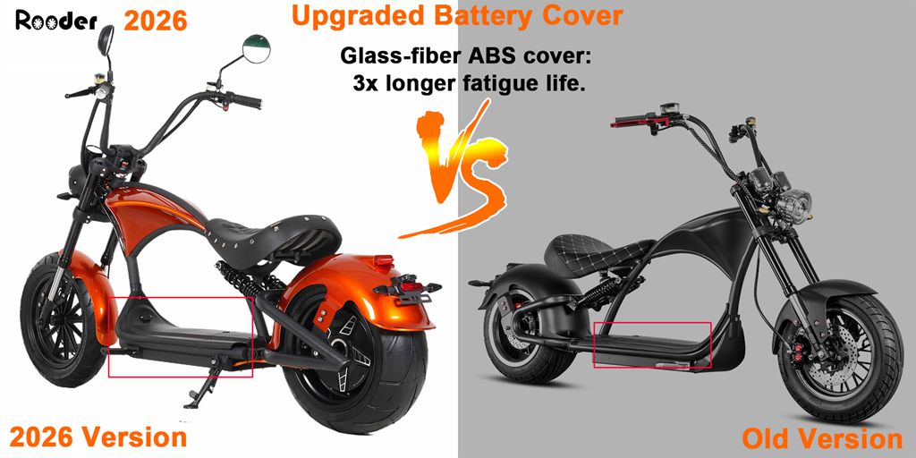 citycoco chopper m1p Rooder arrow 2000w 60V 30A mangosteen 2026 front 14inch rear 13 inch (6)