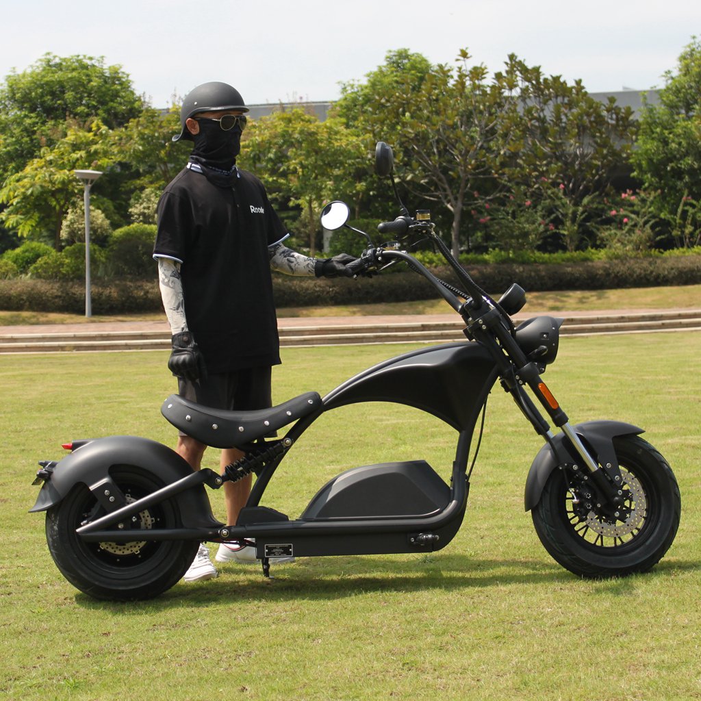 Mangosteen scooter Rooder m1p Sara A Black m1ps 60v 2000w 50ah 45km/h coc