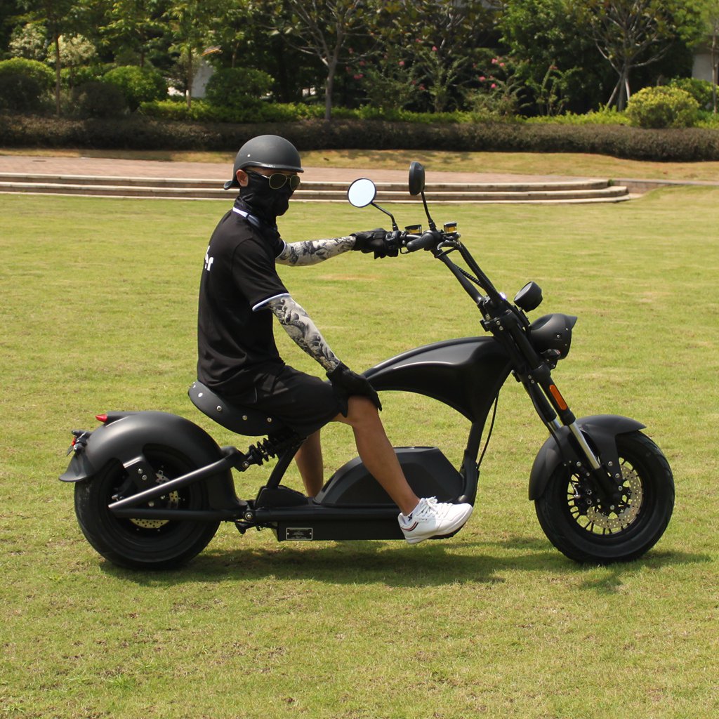 Mangosteen scooter Rooder m1p Sara A Black m1ps 60v 2000w 50ah 45km/h coc