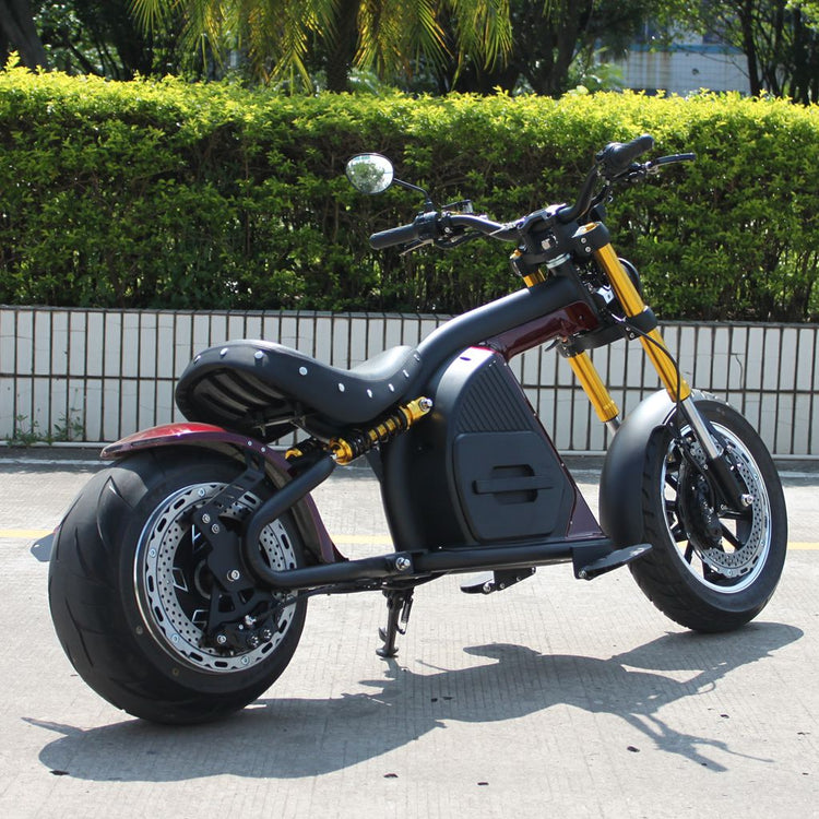 Rooder Mangosteen Knight M8s Chopper Scooter 72v 4000w 80kmph