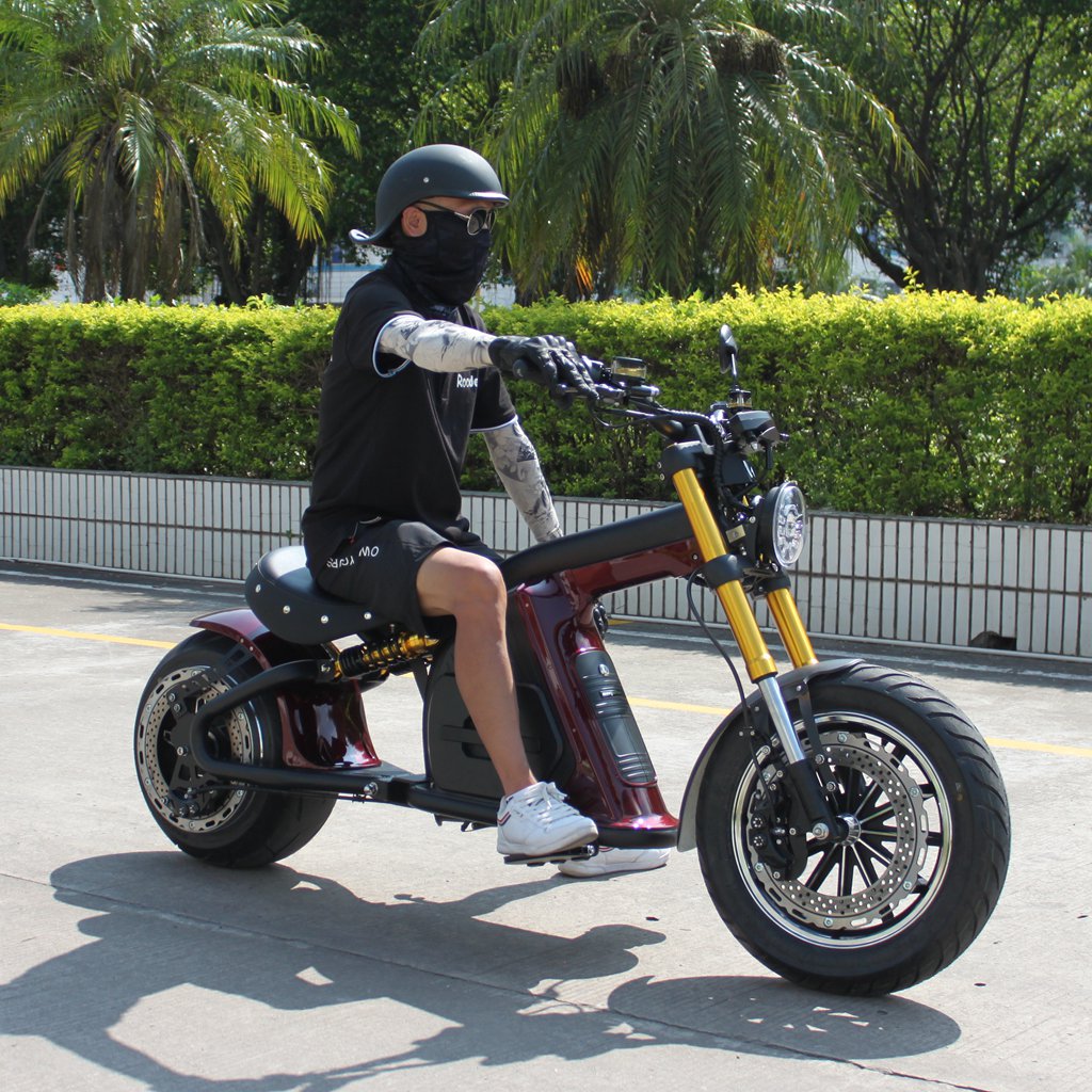 Rooder Mangosteen Knight M8s Chopper Scooter 72v 4000w 80kmph