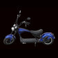 citycoco 2000w electric scooter m1p eec coc blue colour