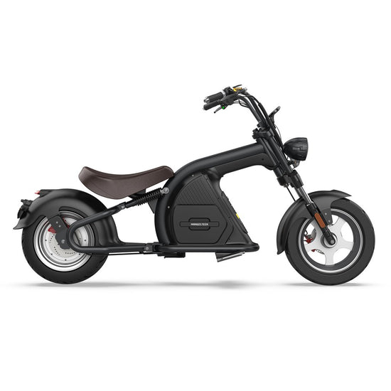 citycoco bike Rooder m8 elektro roller chopper matte black