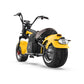 city coco bike price eec coc european chopper m8 yellow