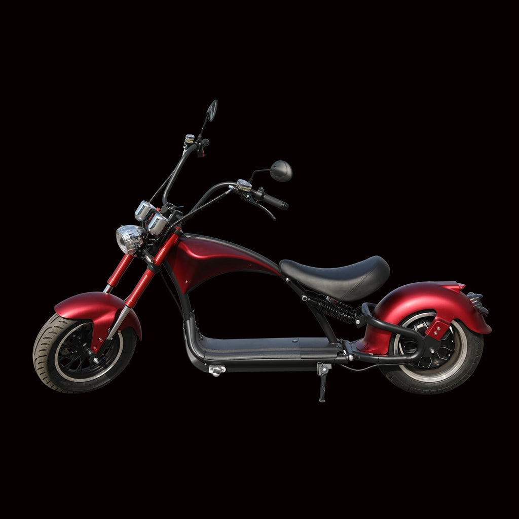 city coco chopper m1p 2000w 30ah matte red EU stock for sale