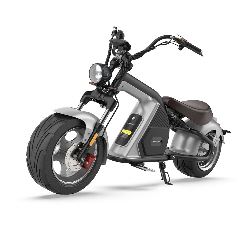 citycoco electric scooter rooder runner m8 2000w 30ah silver