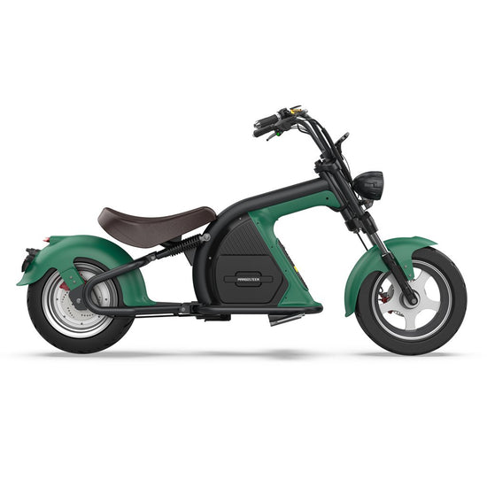 city coco roller Rooder m8 electric chopper scooter EEC COC matte green