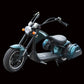 city roller elektro scooter Rooder m1p with saddle cases turquoise green