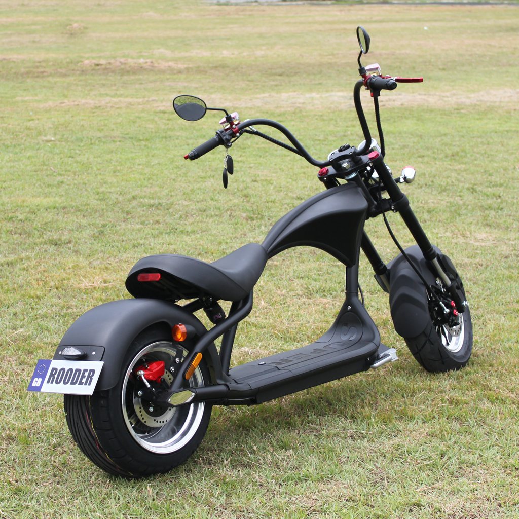 e scooter 25 km h 45 km h city coco roller m1 2000w matte black