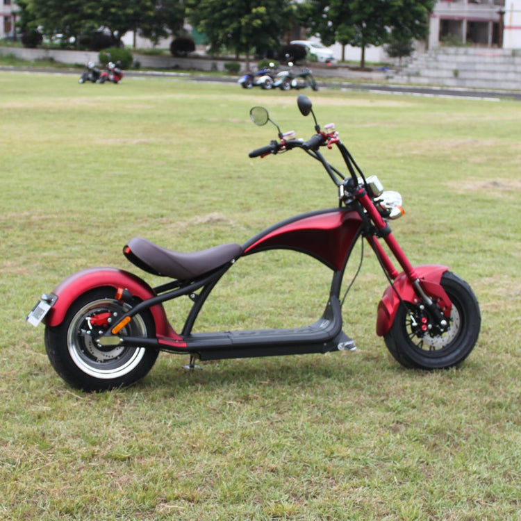 roller elektro city coco m1 chopper Rooder 2000w matte red