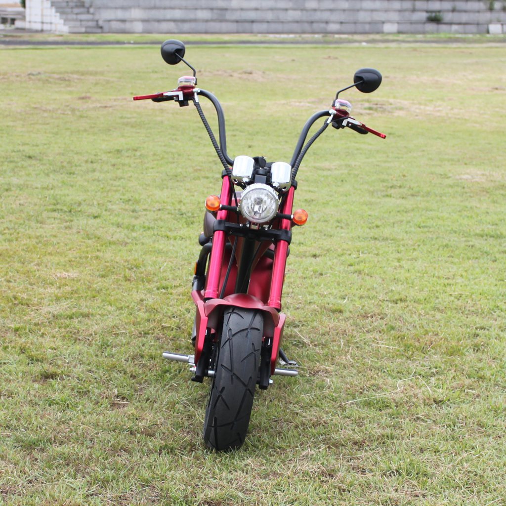 roller elektro city coco m1 chopper Rooder 2000w matte red