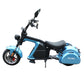 scooter roller citycoco chopper magnosteen runner m8 blue saddle cases